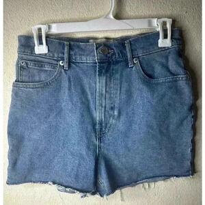 Everlane the Way high denim shorts size 26